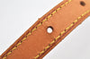 Authentic Louis Vuitton Leather Shoulder Strap For Bucket PM 27.6" Beige 3408K