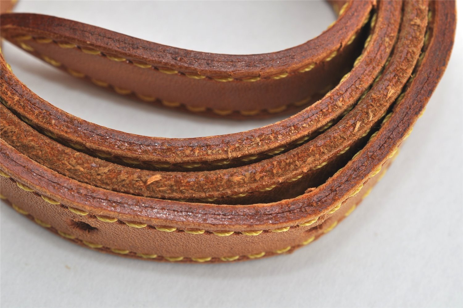 Authentic Louis Vuitton Leather Shoulder Strap For Bucket PM 27.6