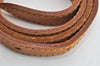 Authentic Louis Vuitton Leather Shoulder Strap For Bucket PM 27.6" Beige 3408K