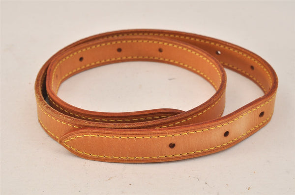 Authentic Louis Vuitton Leather Shoulder Strap For Bucket GM 31.9" Beige 3409K