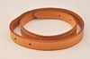 Authentic Louis Vuitton Leather Shoulder Strap For Bucket GM 31.9" Beige 3409K