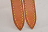 Authentic Louis Vuitton Leather Shoulder Strap For Bucket GM 31.9" Beige 3409K