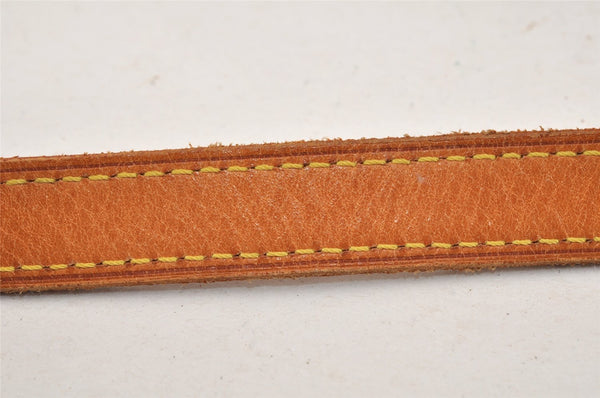 Authentic Louis Vuitton Leather Shoulder Strap For Bucket GM 31.9" Beige 3409K
