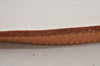 Authentic Louis Vuitton Leather Shoulder Strap For Bucket GM 31.9" Beige 3409K