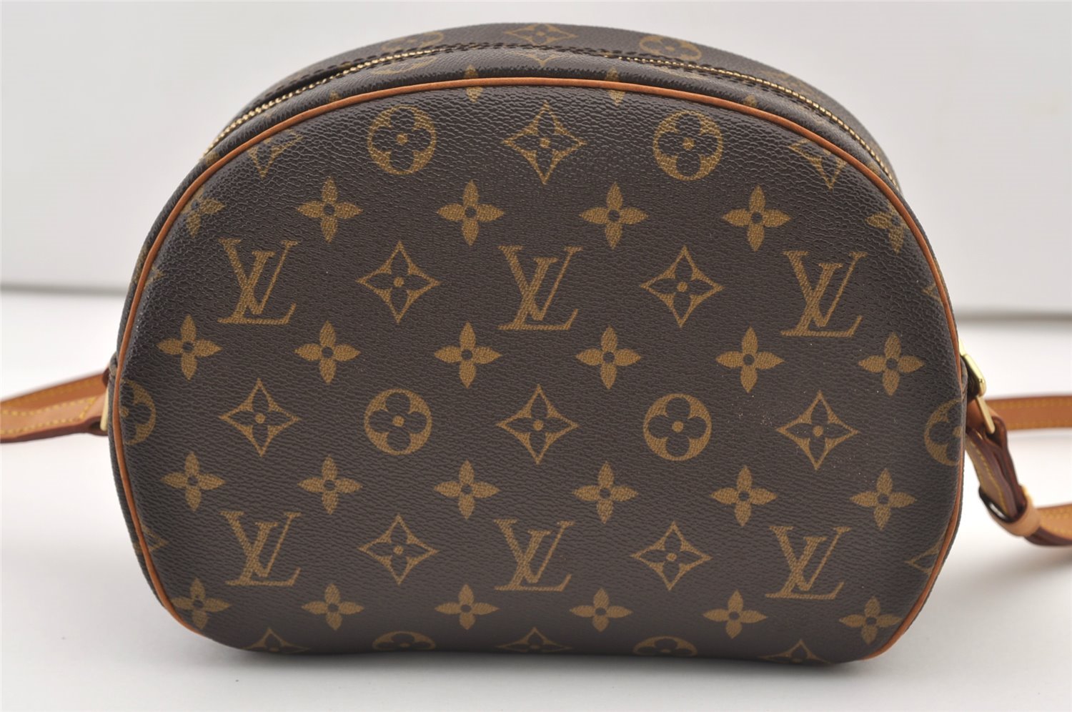 Authentic Louis Vuitton Monogram Blois Shoulder Cross Body Bag M51221 LV 3410J
