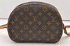 Authentic Louis Vuitton Monogram Blois Shoulder Cross Body Bag M51221 LV 3410J