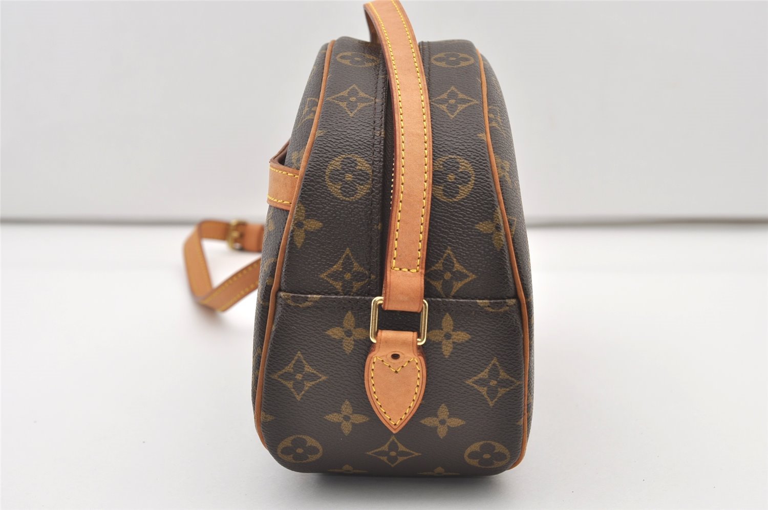 Authentic Louis Vuitton Monogram Blois Shoulder Cross Body Bag M51221 LV 3410J