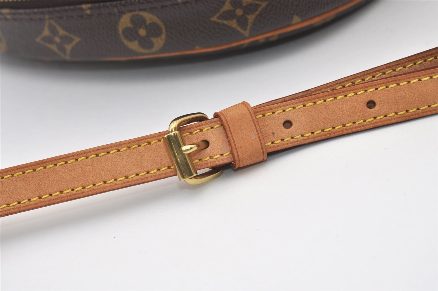 Authentic Louis Vuitton Monogram Blois Shoulder Cross Body Bag M51221 LV 3410J