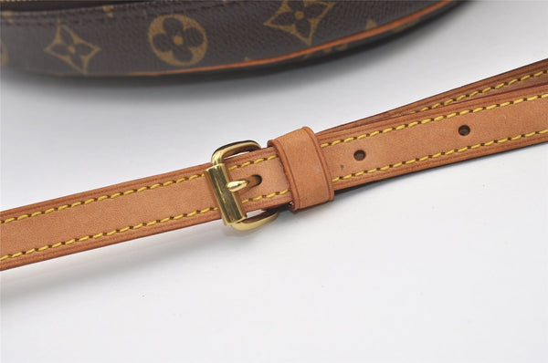 Authentic Louis Vuitton Monogram Blois Shoulder Cross Body Bag M51221 LV 3410J