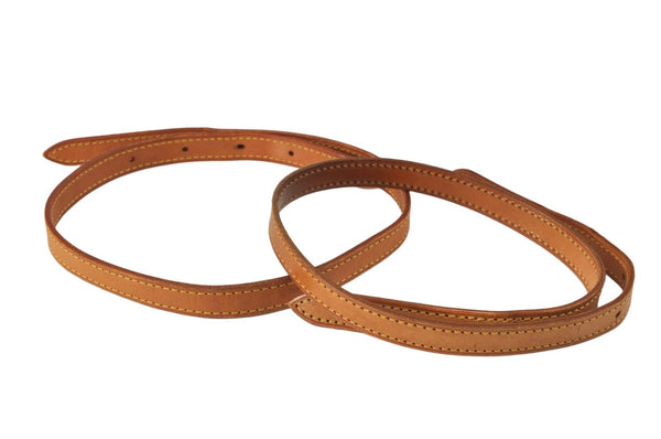 Authentic Louis Vuitton Leather Shoulder Strap For Bucket PM 27.6" Beige 3410K