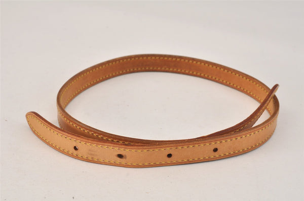 Authentic Louis Vuitton Leather Shoulder Strap For Bucket PM 27.6" Beige 3410K