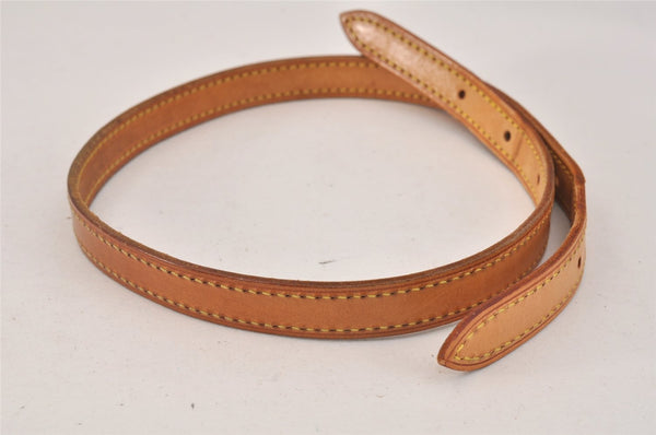 Authentic Louis Vuitton Leather Shoulder Strap For Bucket PM 27.6" Beige 3410K