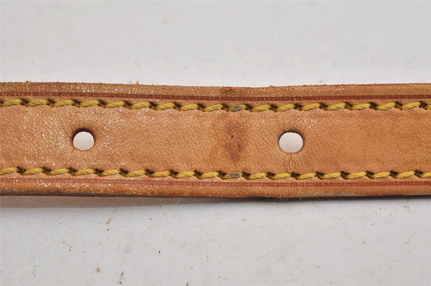 Authentic Louis Vuitton Leather Shoulder Strap For Bucket PM 27.6
