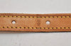 Authentic Louis Vuitton Leather Shoulder Strap For Bucket PM 27.6" Beige 3410K