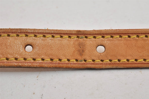 Authentic Louis Vuitton Leather Shoulder Strap For Bucket PM 27.6" Beige 3410K