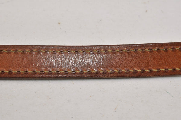 Authentic Louis Vuitton Leather Shoulder Strap For Bucket PM 27.6" Beige 3410K