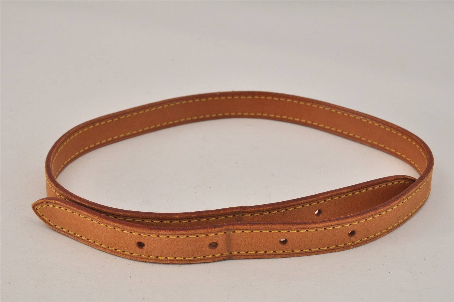Authentic Louis Vuitton Leather Shoulder Strap For Bucket PM 27.6