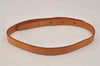 Authentic Louis Vuitton Leather Shoulder Strap For Bucket PM 27.6" Beige 3410K