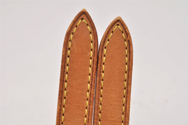 Authentic Louis Vuitton Leather Shoulder Strap For Bucket PM 27.6" Beige 3410K