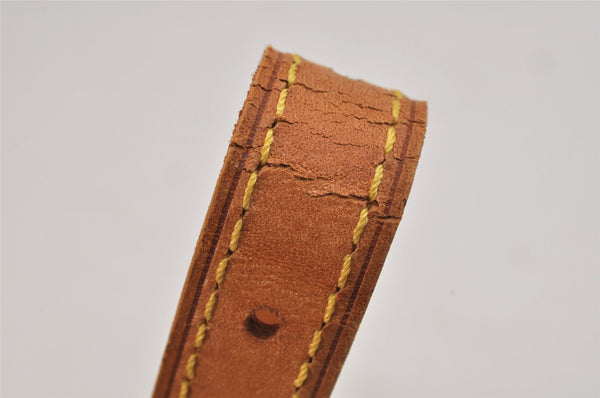 Authentic Louis Vuitton Leather Shoulder Strap For Bucket PM 27.6" Beige 3410K