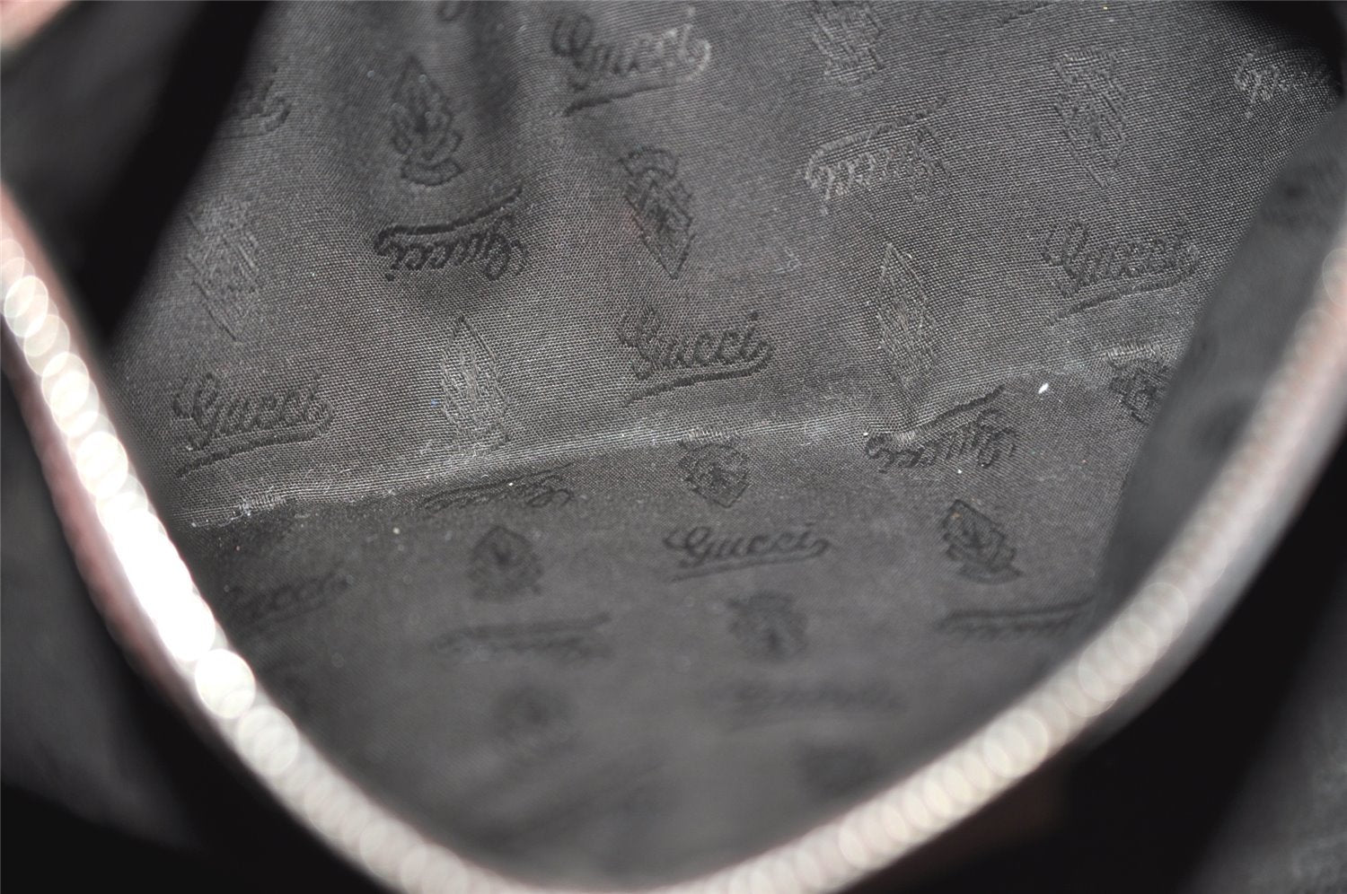 Authentic GUCCI Miss GG Guccissima Shoulder Tote Bag Leather 232957 Pink 3411J