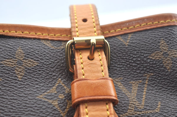 Authentic Louis Vuitton Monogram Bucket PM Shoulder Tote Bag M42238 LV 3412J