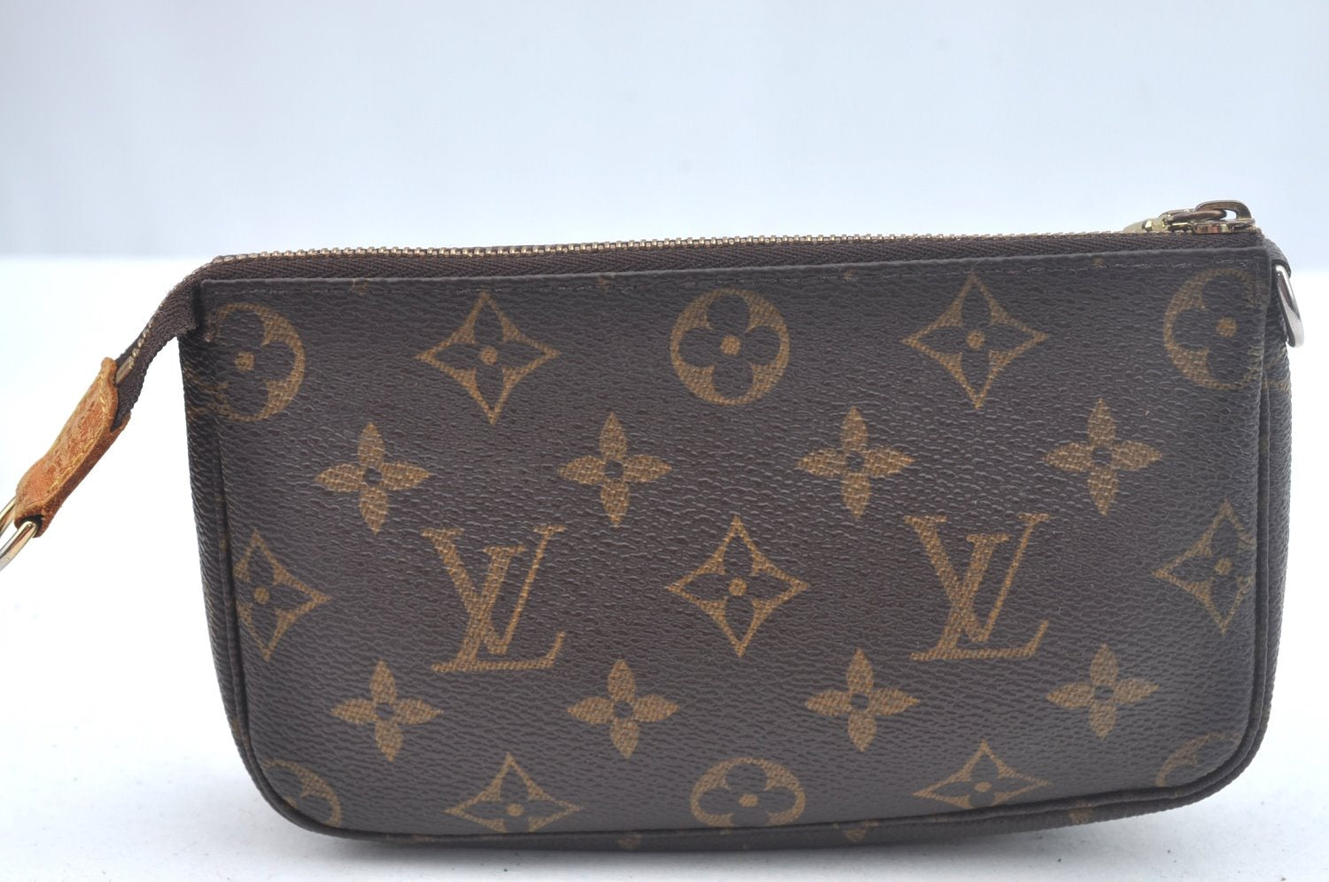 Authentic Louis Vuitton Monogram Bucket PM Shoulder Tote Bag M42238 LV 3412J