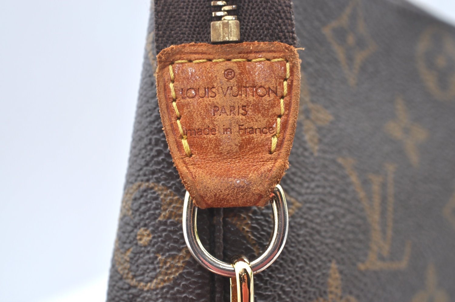 Authentic Louis Vuitton Monogram Bucket PM Shoulder Tote Bag M42238 LV 3412J