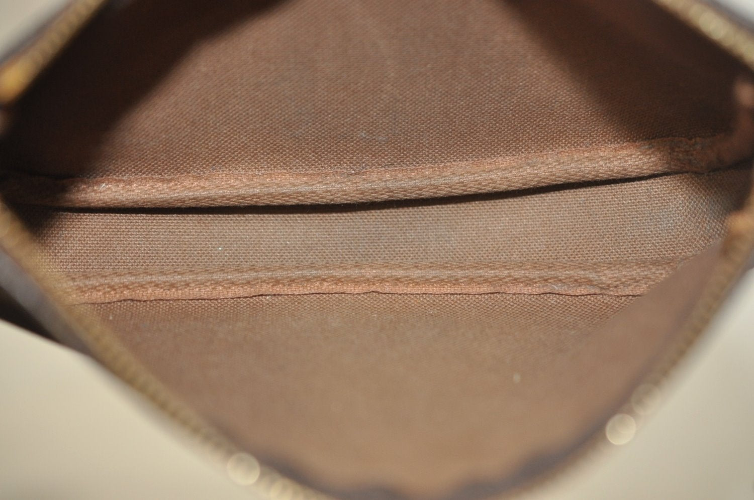 Authentic Louis Vuitton Monogram Bucket PM Shoulder Tote Bag M42238 LV 3412J