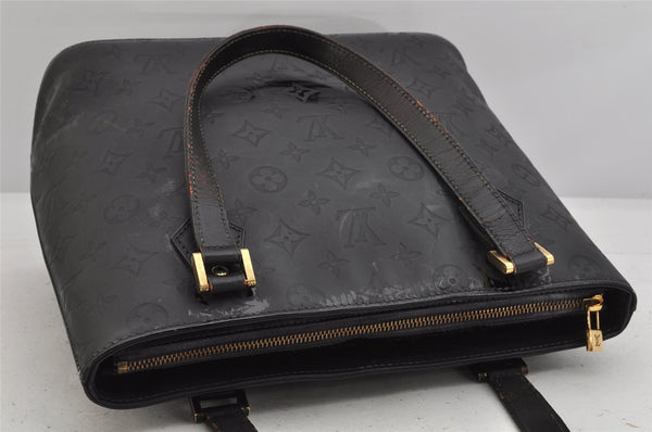 Authentic Louis Vuitton Vernis Houston Shoulder Hand Bag Black M91055 LV 3412K