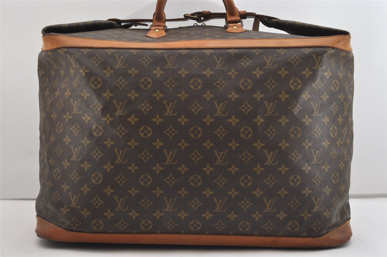 Authentic Louis Vuitton Monogram Cruiser Bag 55 Travel Hand Bag M41136 LV 3413J