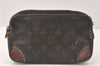 Authentic Louis Vuitton Monogram Marly Dragonne PM M51827 Clutch Bag Junk 3413K