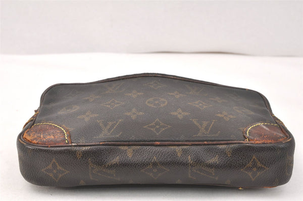Authentic Louis Vuitton Monogram Marly Dragonne PM M51827 Clutch Bag Junk 3413K