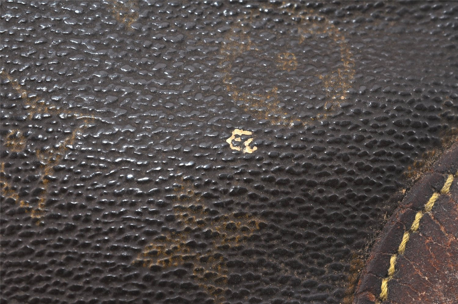 Authentic Louis Vuitton Monogram Marly Dragonne PM M51827 Clutch Bag Junk 3413K