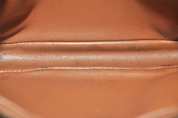 Authentic Louis Vuitton Monogram Marly Dragonne PM M51827 Clutch Bag Junk 3413K