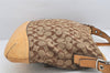 Authentic COACH Signature Shoulder Crossbody Bag Canvas Leather 9349 Brown 3415K