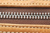 Authentic COACH Signature Shoulder Crossbody Bag Canvas Leather 9349 Brown 3415K