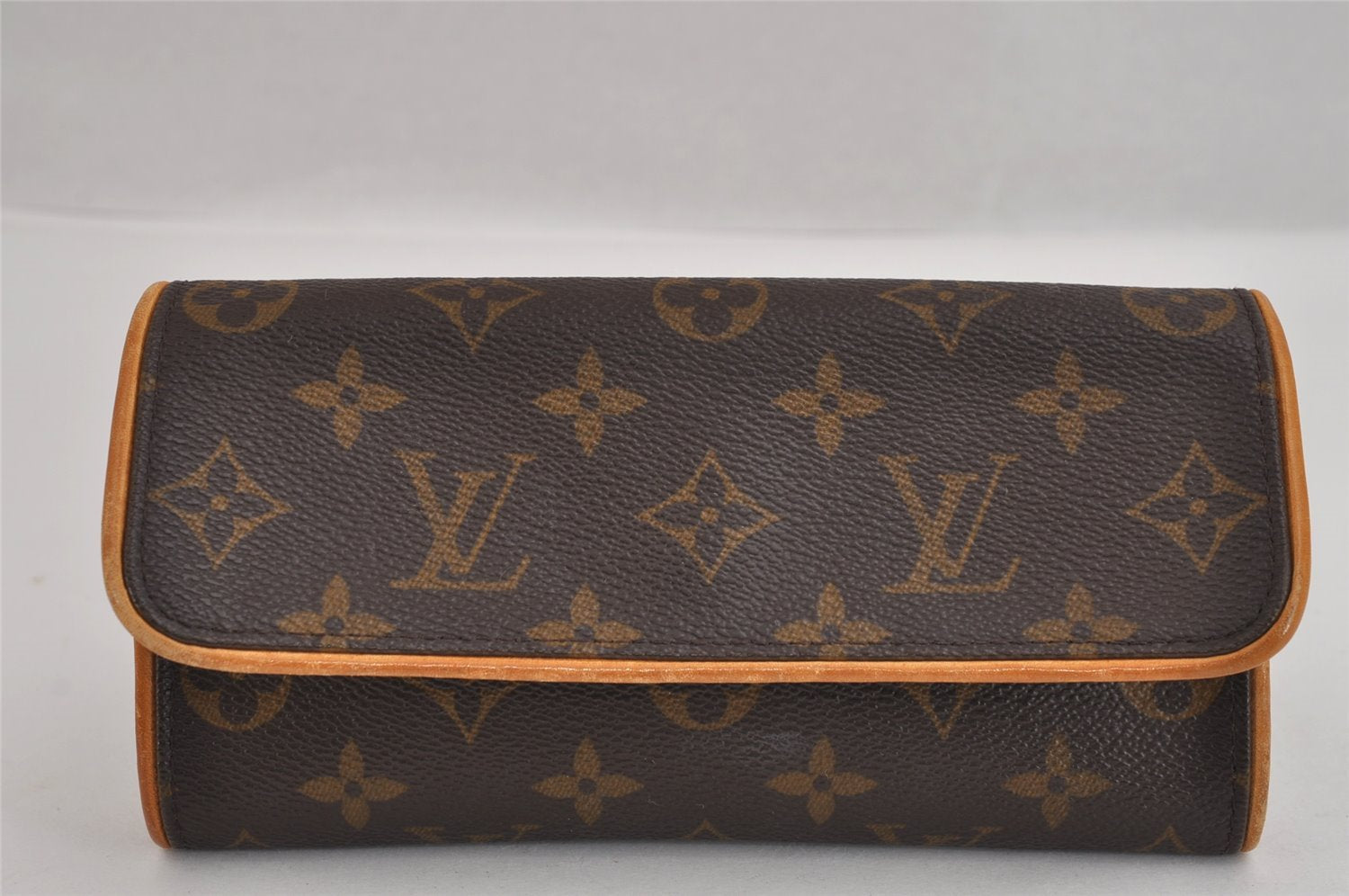 Authentic Louis Vuitton Monogram Pochette Twin PM Shoulder Bag M51854 LV 3417J