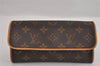 Authentic Louis Vuitton Monogram Pochette Twin PM Shoulder Bag M51854 LV 3417J