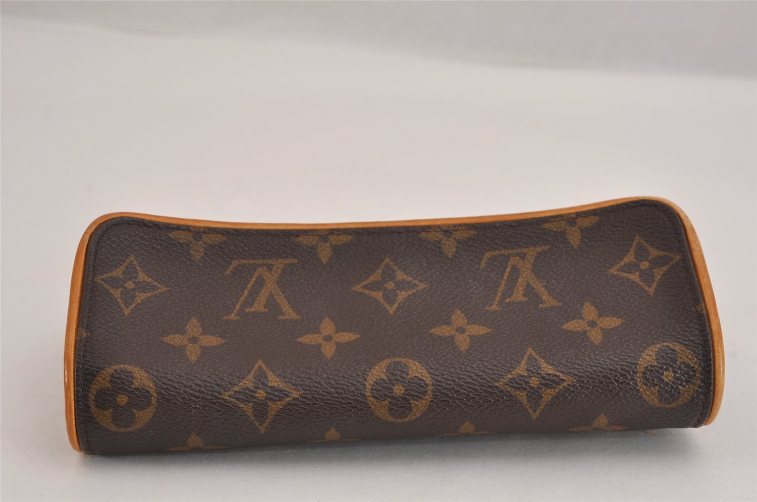 Authentic Louis Vuitton Monogram Pochette Twin PM Shoulder Bag M51854 LV 3417J