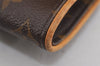 Authentic Louis Vuitton Monogram Pochette Twin PM Shoulder Bag M51854 LV 3417J