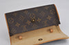 Authentic Louis Vuitton Monogram Pochette Twin PM Shoulder Bag M51854 LV 3417J