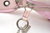 Authentic COACH Signature Shoulder Crossbody Bag Canvas Leather 9362 Pink 3417K