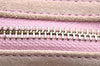 Authentic COACH Signature Shoulder Crossbody Bag Canvas Leather 9362 Pink 3417K