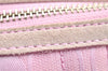 Authentic COACH Signature Shoulder Crossbody Bag Canvas Leather 9362 Pink 3417K
