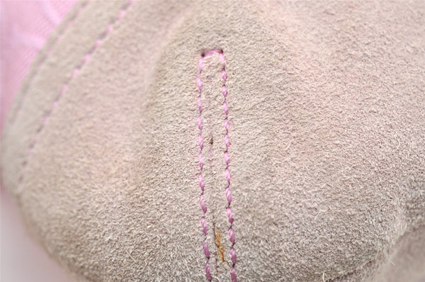 Authentic COACH Signature Shoulder Crossbody Bag Canvas Leather 9362 Pink 3417K