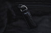Authentic PRADA Vintage Nylon Tessuto Leather Backpack Purse Black 3418I