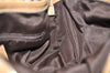 Authentic COACH Signature Shoulder Cross Bag Canvas Leather F07077 Brown 3418K