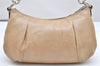 Authentic COACH POPPY 2Way Shoulder Hand Bag Purse Leather 16284 Beige 3419K