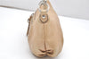 Authentic COACH POPPY 2Way Shoulder Hand Bag Purse Leather 16284 Beige 3419K